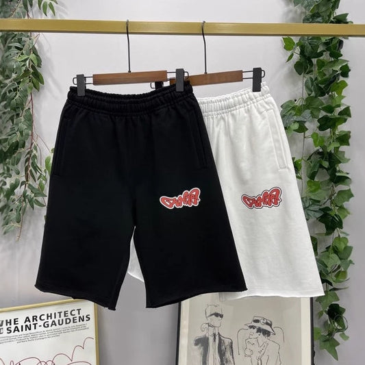 OFF-White Colorful logo badge shorts#25