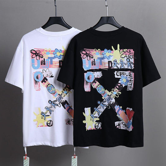 OFF-White Arrow logo print T-shirt#85