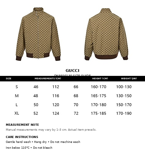 GG Monogram Canvas Bomber Jacket – Beige/Ebony