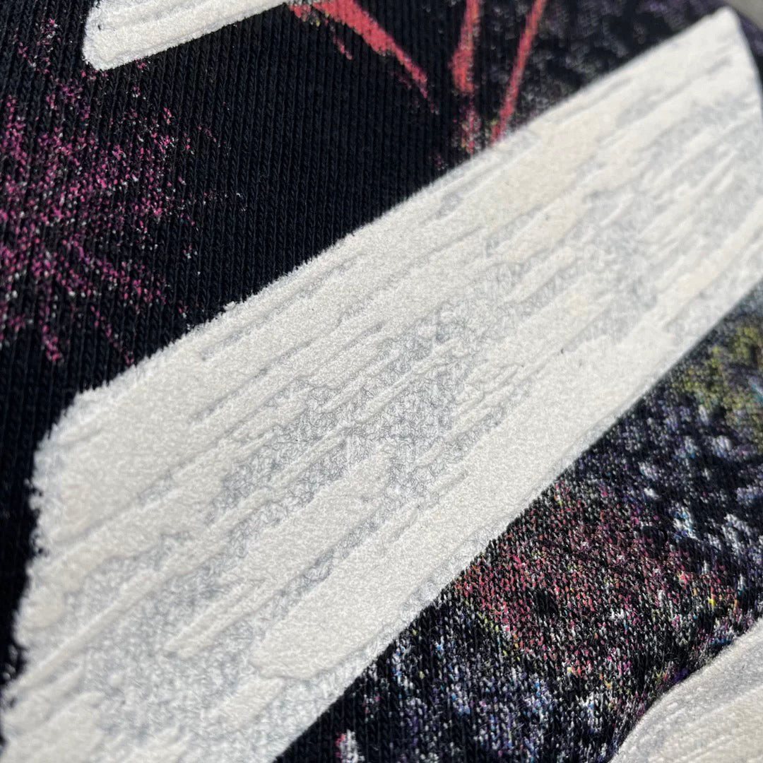 OFF-White Starry sky inkjet shorts#9