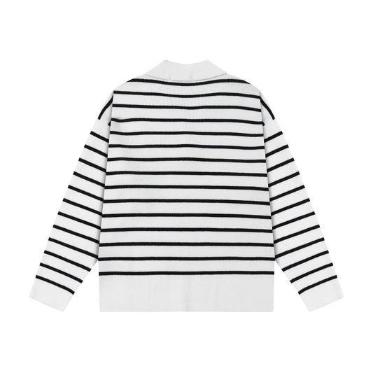 2026 AMI PARIS striped sweater