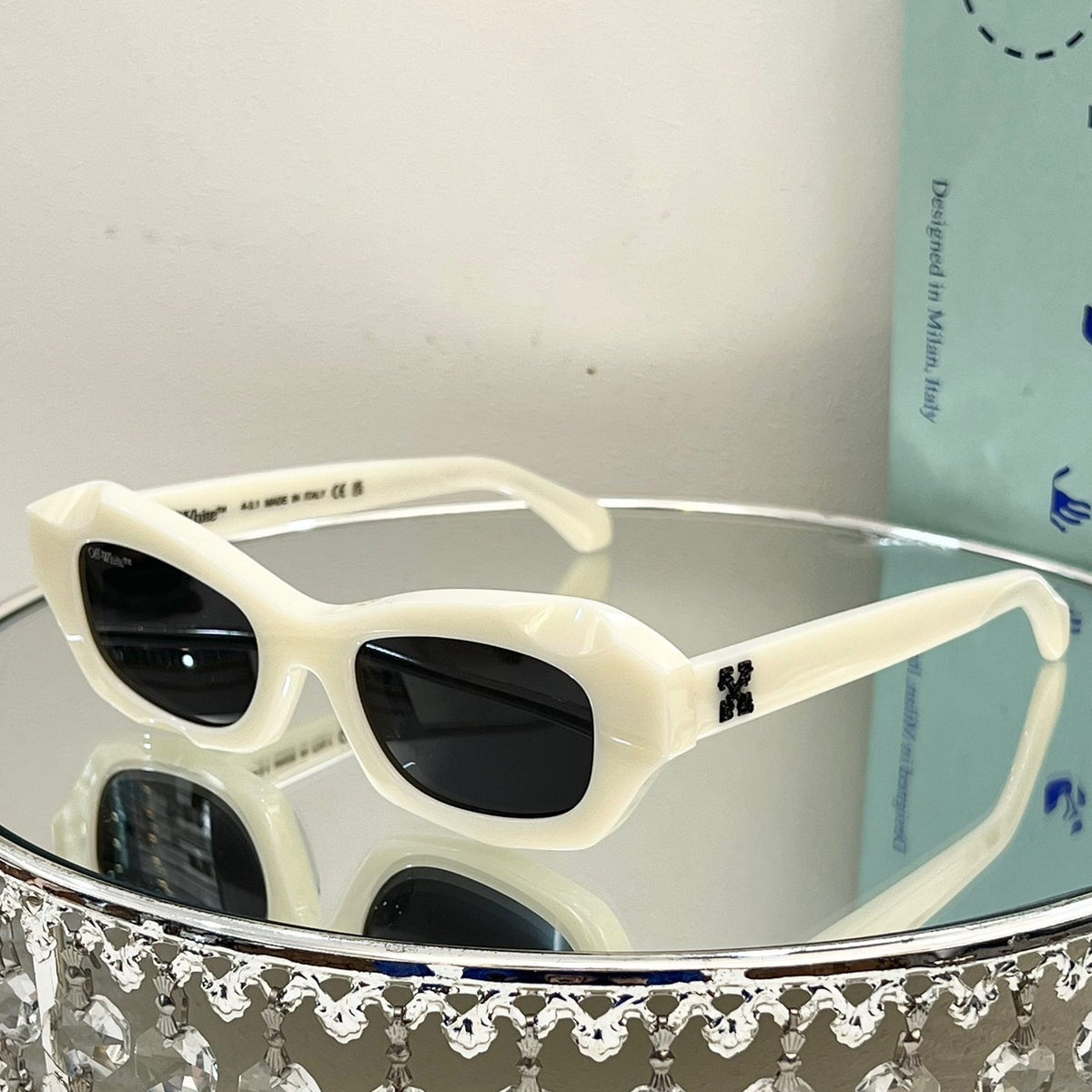 OFF-White Arrow logo sunglasses#092