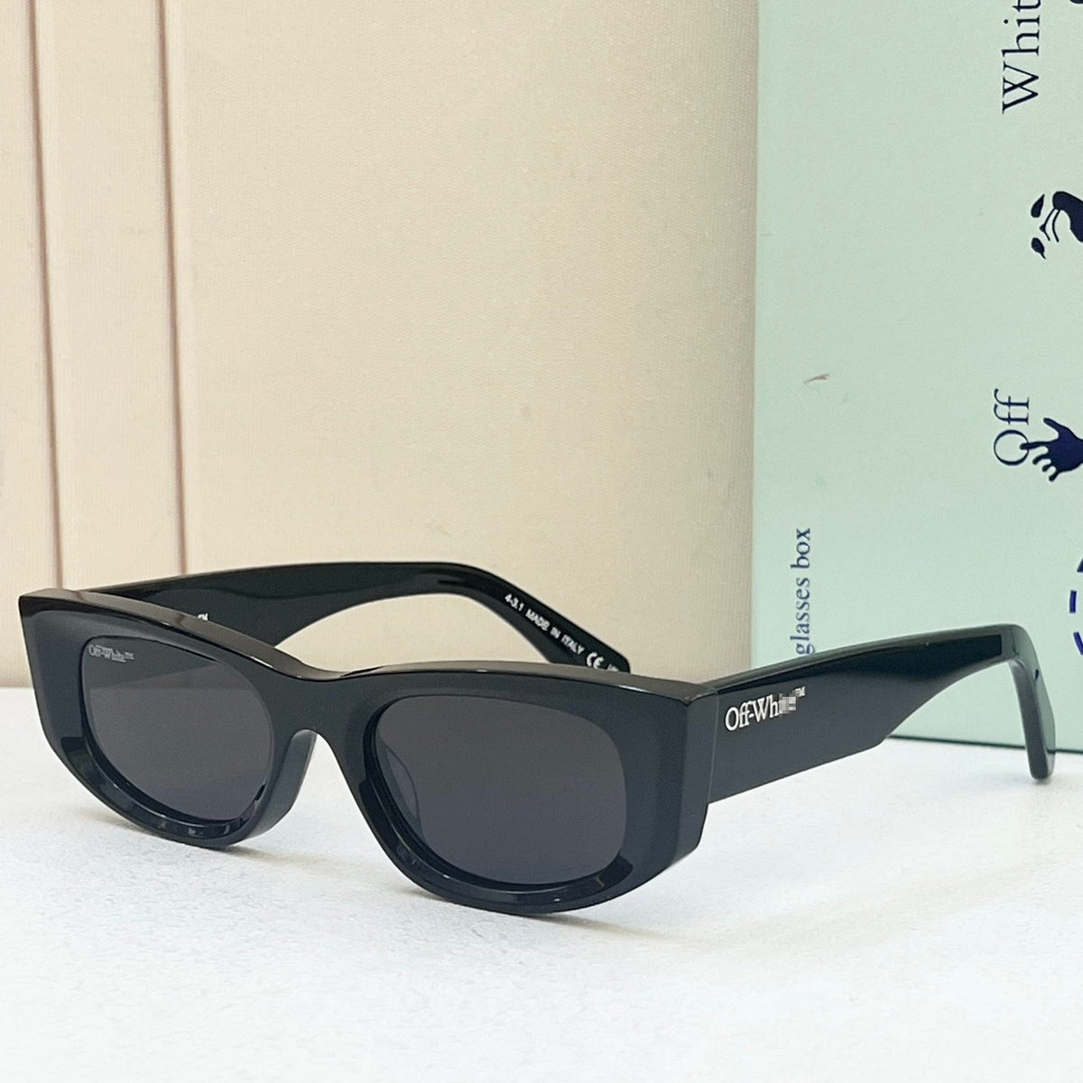 OFF-White Arrow logo sunglasses#090