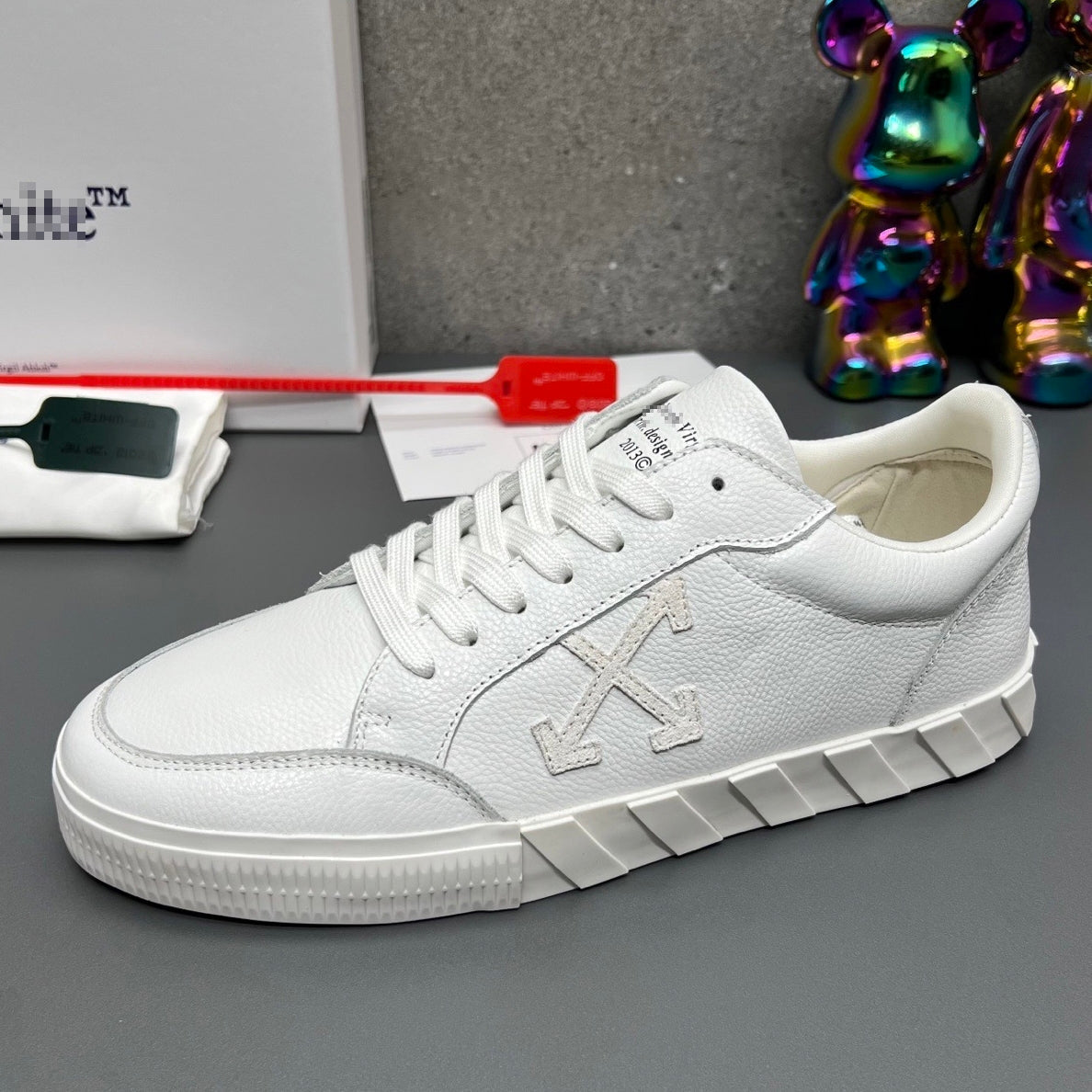 OFF-White Genuine Leather Sneakers#66