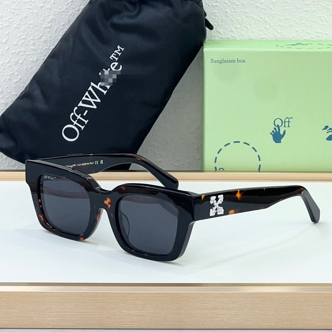 OFF-White Arrow logo sunglasses#008-1