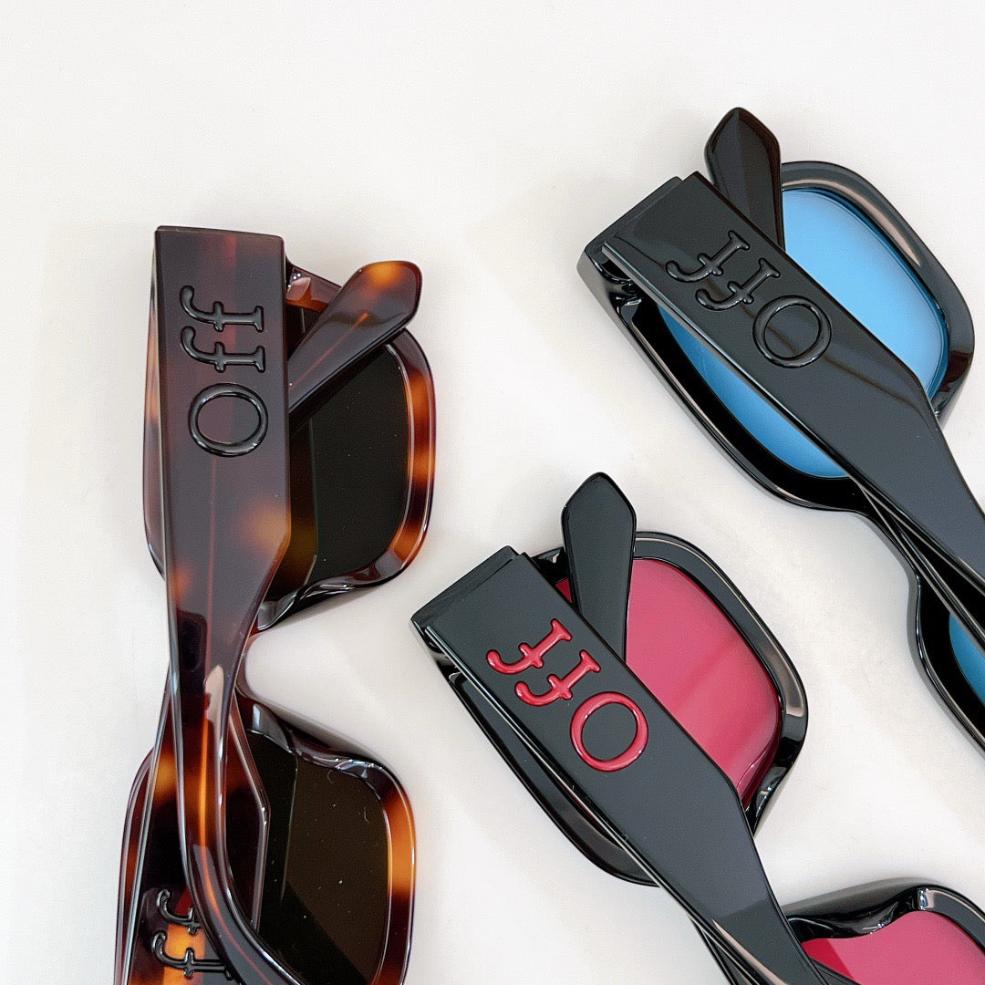 OFF-White Arrow logo sunglasses#085