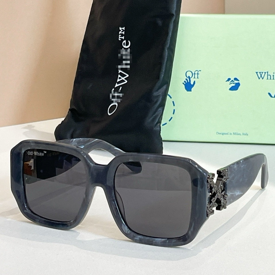 OFF-White Arrow logo sunglasses#001