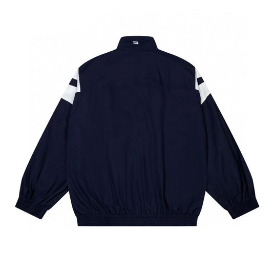 Balenciaga Men's Color-Block Trench Coat