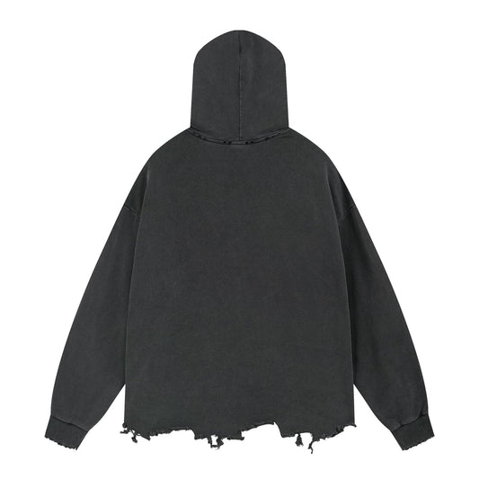 Balenciaga Distressed Wash Couples Hoodie