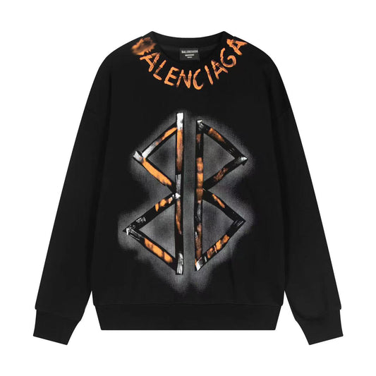 Balenciaga Bold Logo Crewneck Hoodie — Unisex