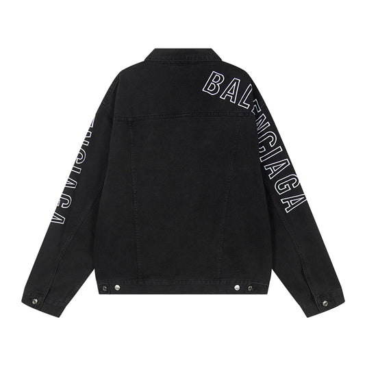 Balenciaga Men's Relaxed Denim Jacket