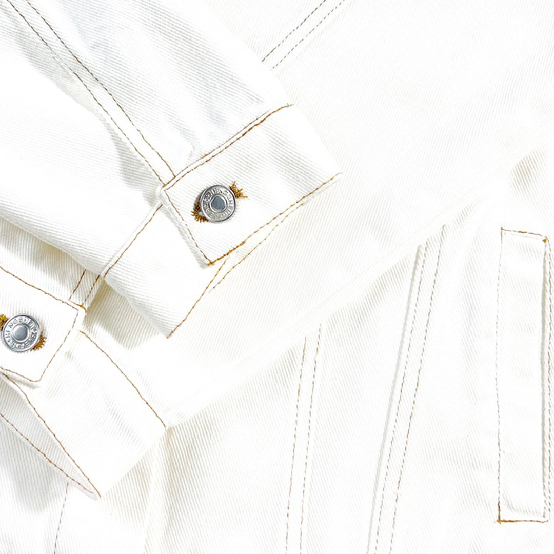 Balenciaga White Embroidered Jacket