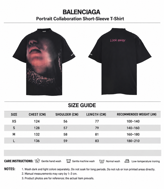Balenciaga Men's Fashion T-Shirt