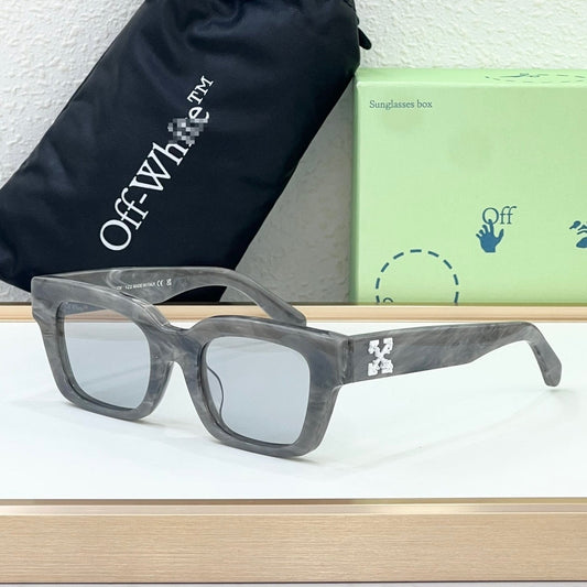 OFF-White Arrow logo sunglasses#008-1