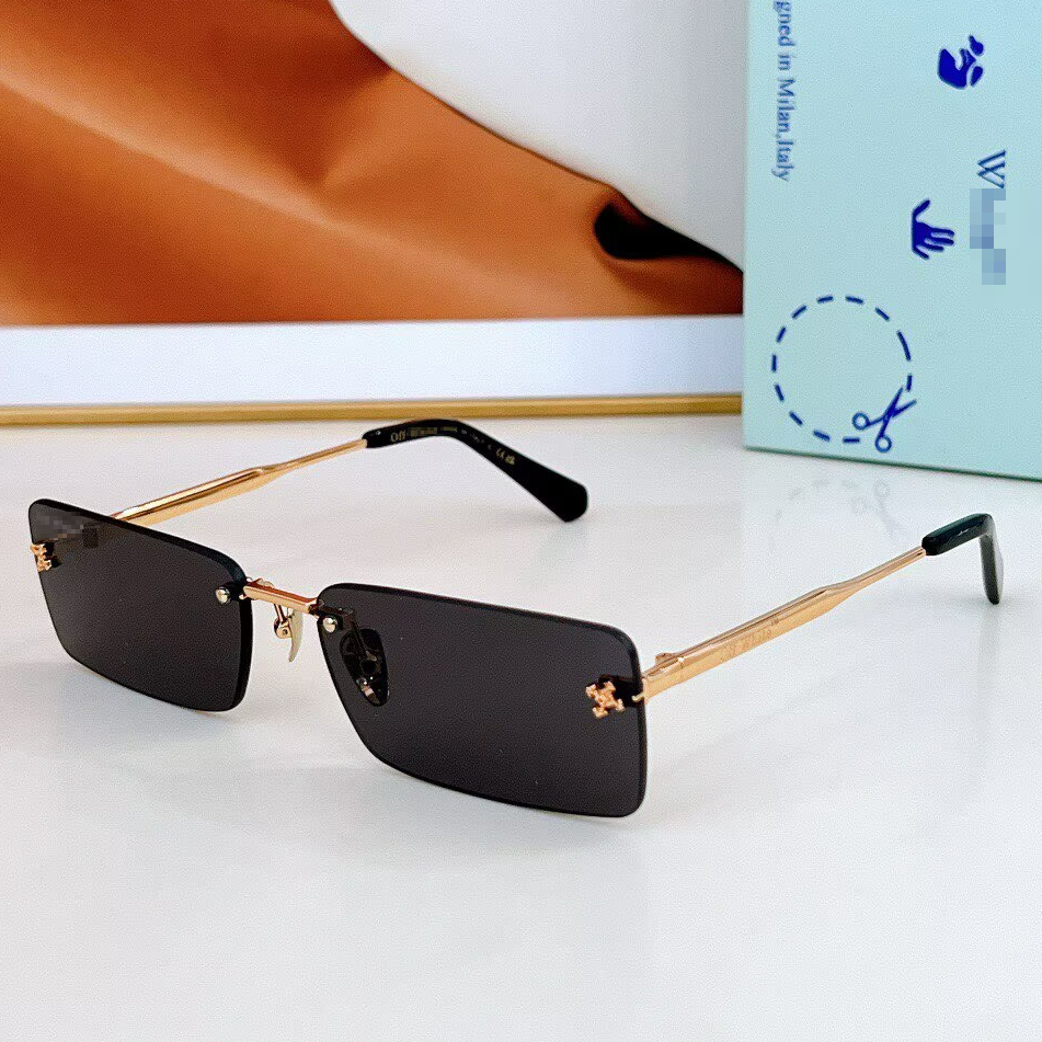 OFF-White Arrow logo sunglasses#096