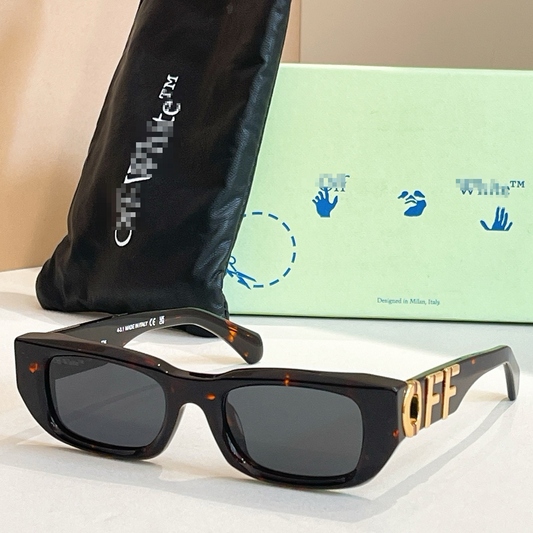 OFF-White Arrow logo sunglasses#124
