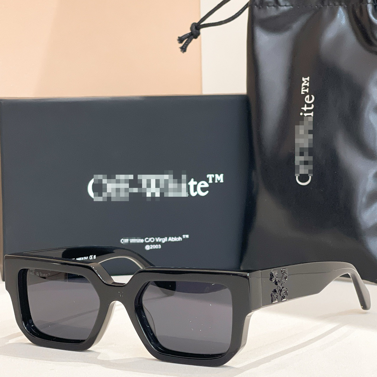 OFF-White Arrow logo sunglasses#146