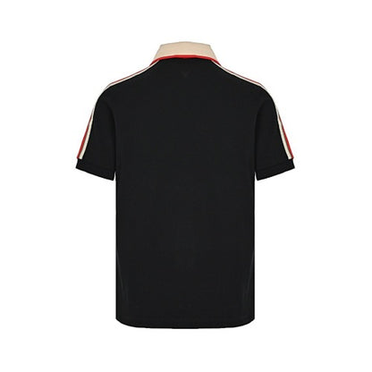 Gucci Web Stripe Polo Shirt