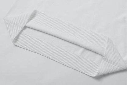 Knitting Casual T-shirt
