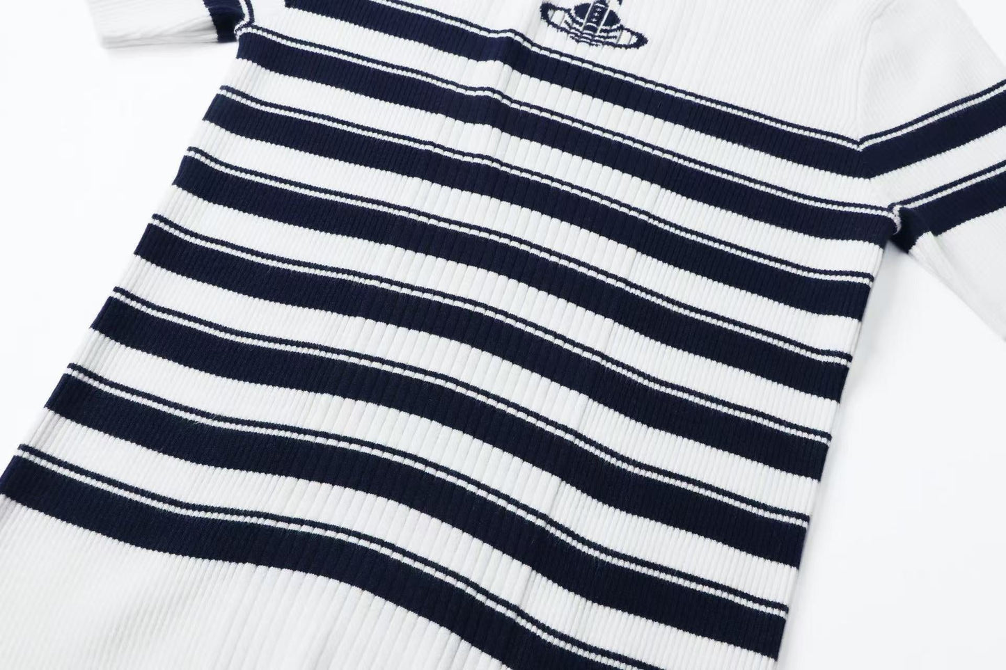 Striped Knit T-shirt