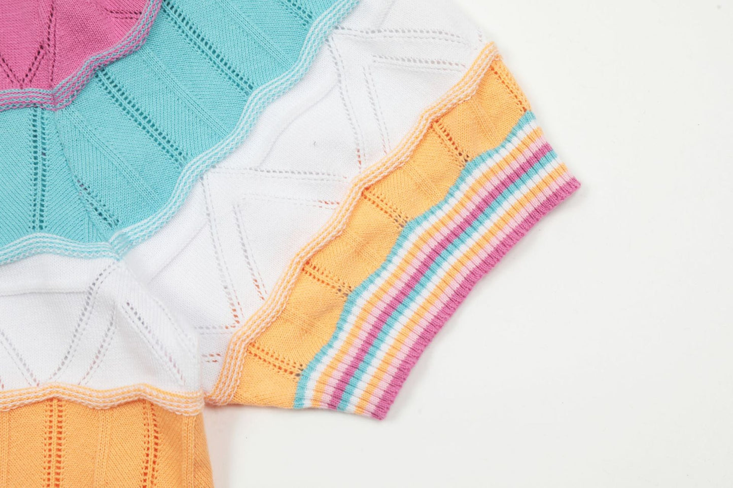 Rainbow Knit T-shirt