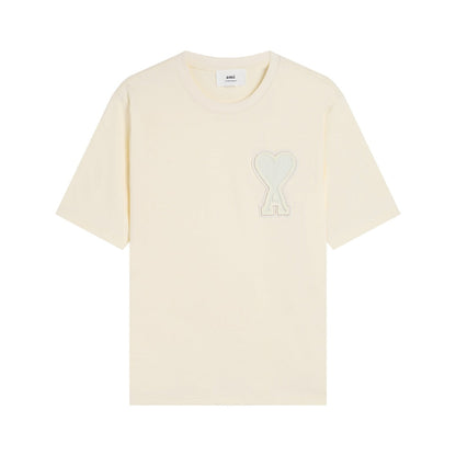 AMI PARIS Unisex T-Shirt - Premium Cotton Short-Sleeve Tee