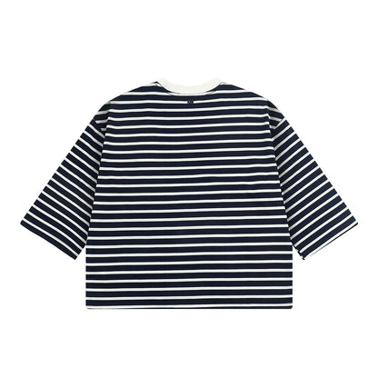 2026 AMI PARIS Women's Striped T-Shirts