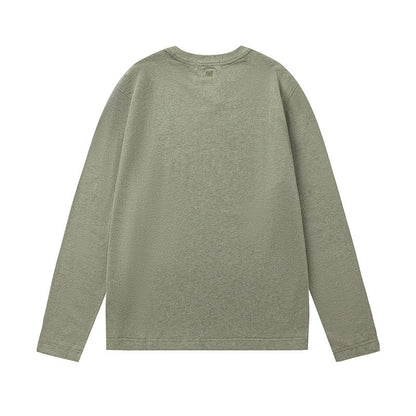 AMI PARIS Unisex Long-Sleeve T-Shirt - Premium Cotton Casual Tee