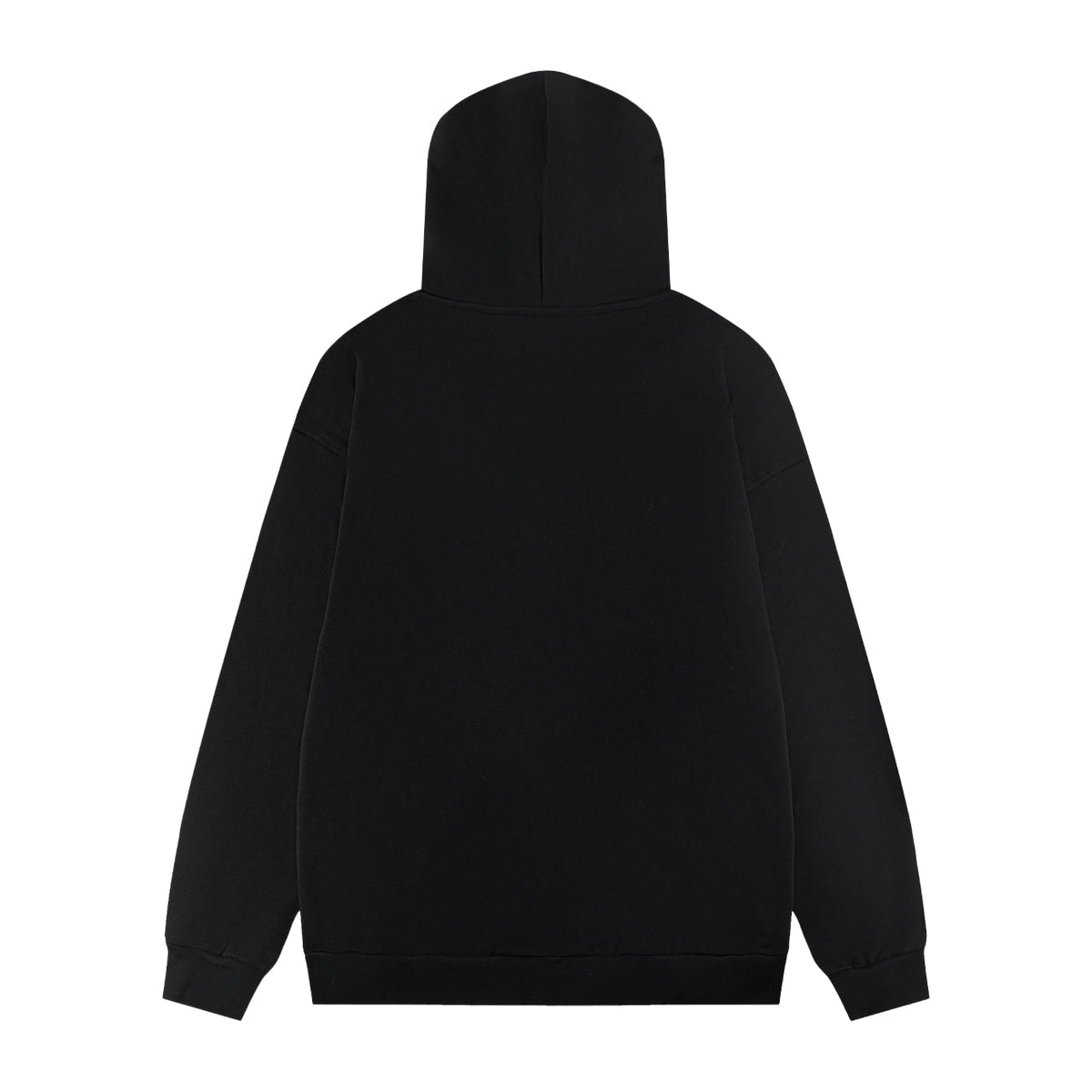 Balenciaga Graphic Print Loose Fit Hoodie — Single