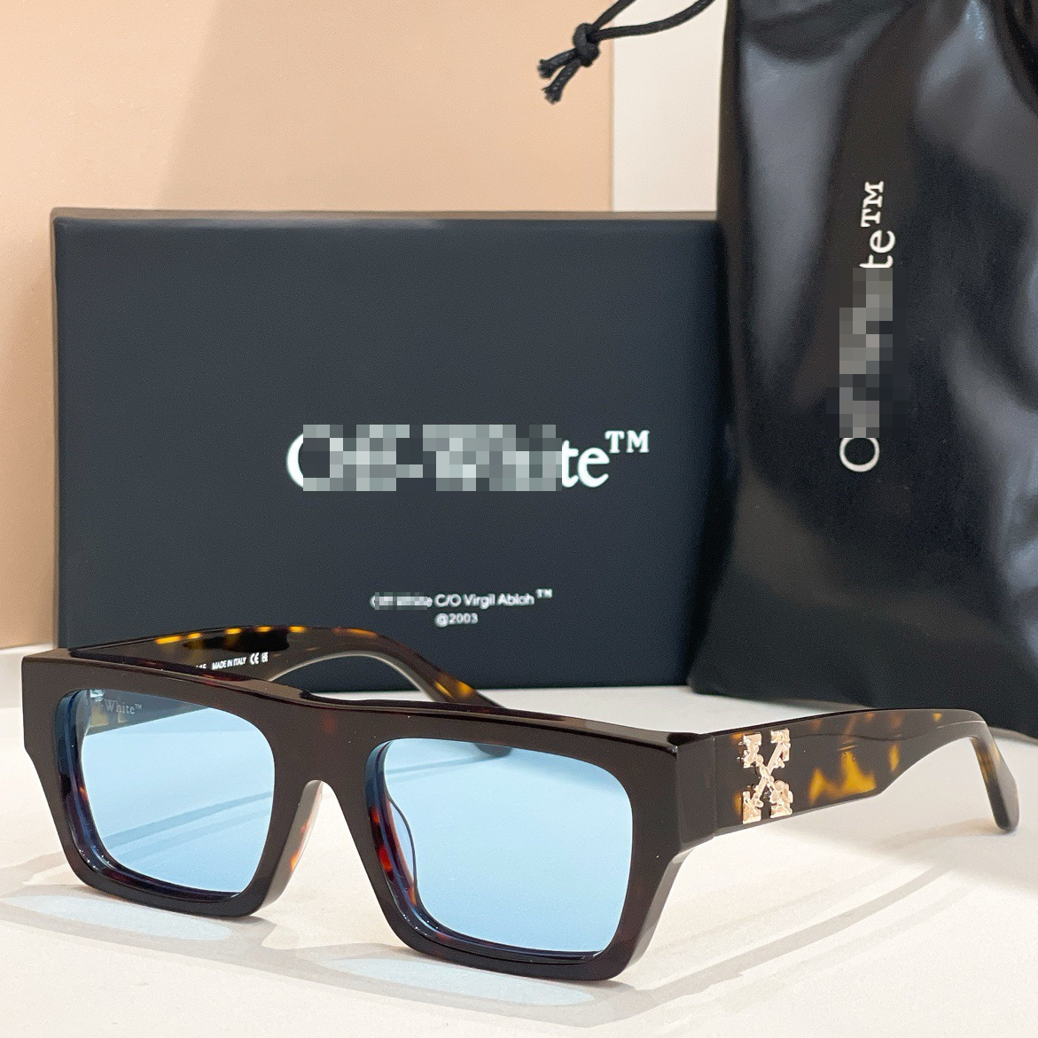 OFF-White Arrow logo sunglasses#145
