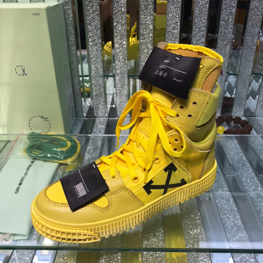 OFF-White Arrow logo high-top sneakers#33