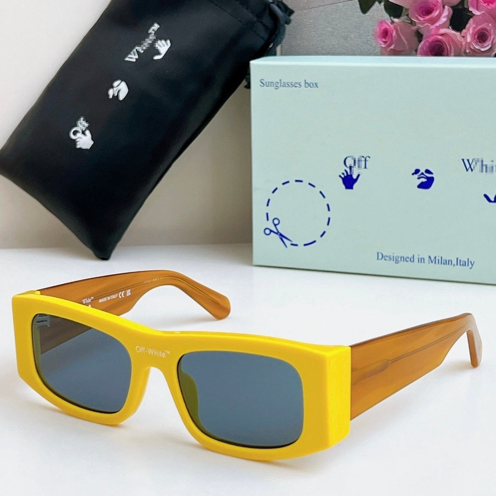 OFF-White Arrow logo sunglasses#056