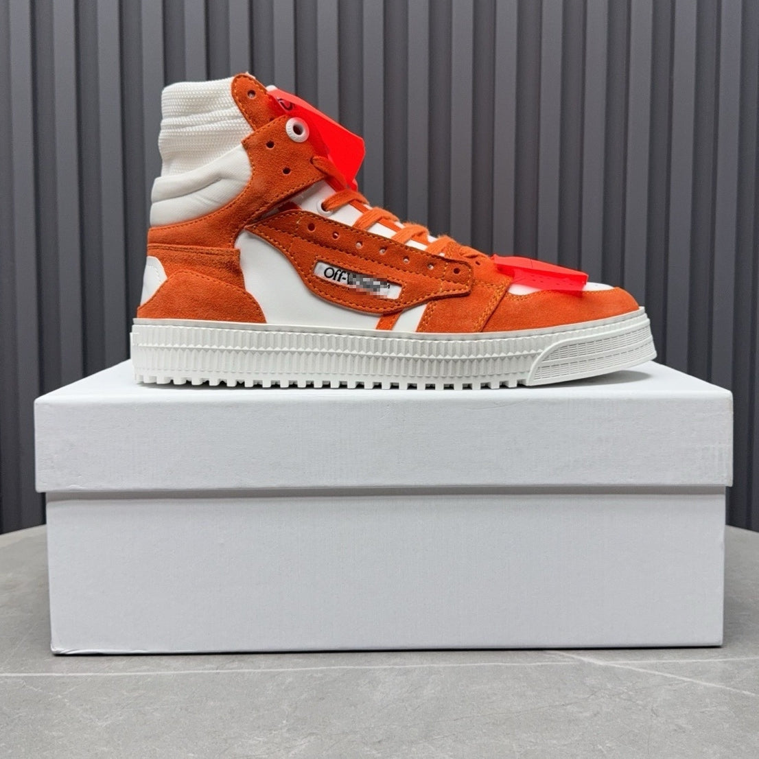 OFF-White Arrow logo high-top sneakers#24
