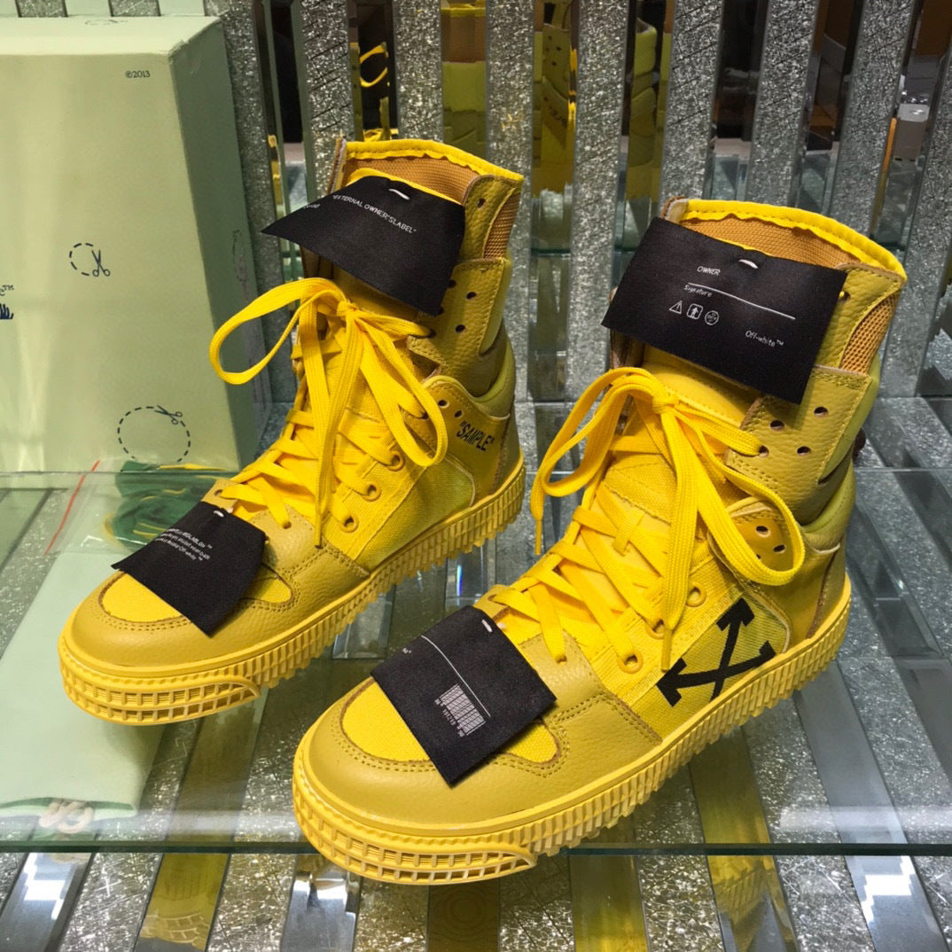 OFF-White Arrow logo high-top sneakers#33