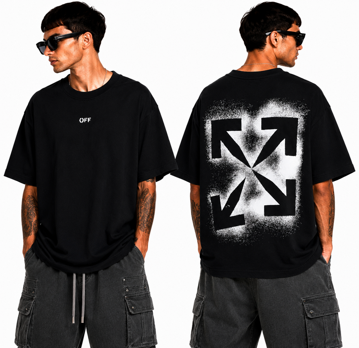 OFF-White Arrow sign T-shirt#45