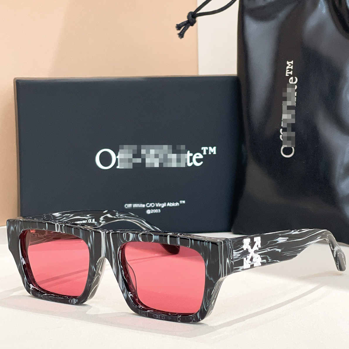 OFF-White Arrow logo sunglasses#145