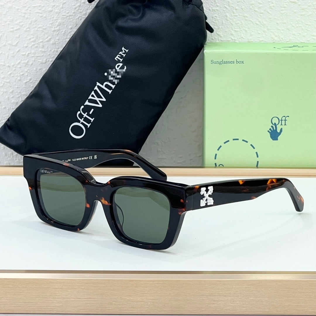 OFF-White Arrow logo sunglasses#008-1