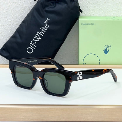 OFF-White Arrow logo sunglasses#008-1