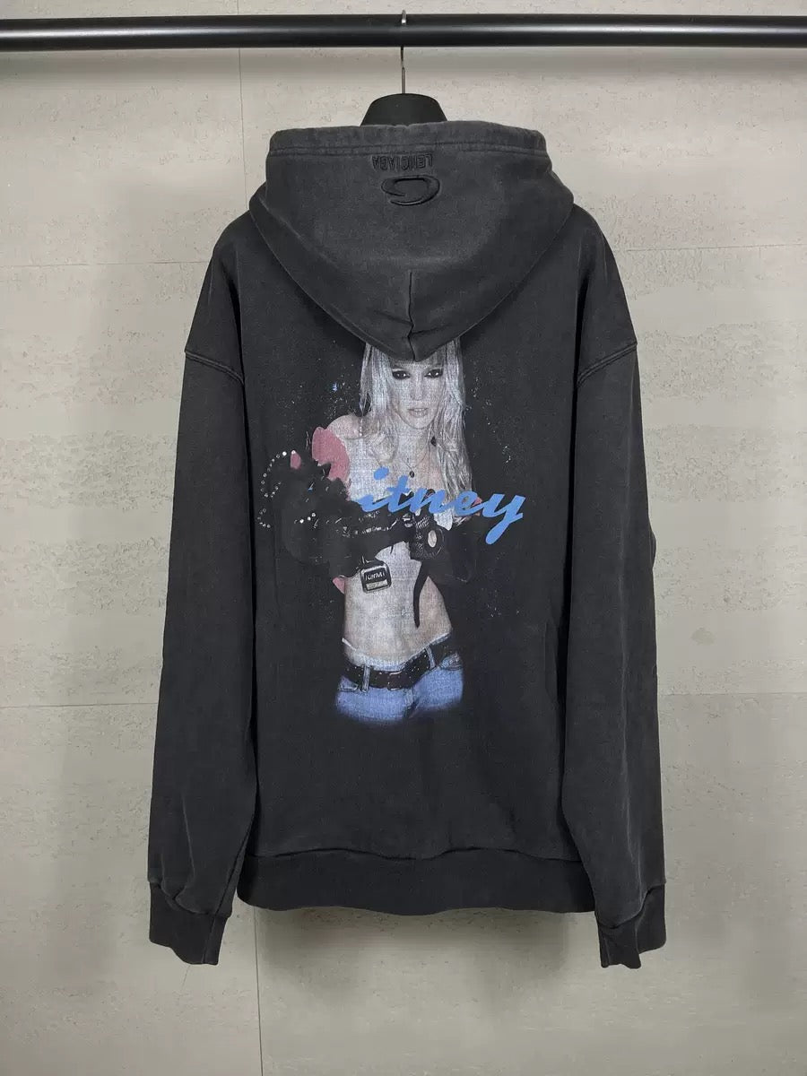 Balenciaga Ombre Gradient Couples Hoodie — Cool Tone