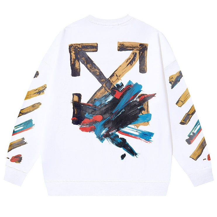 OFF-White Arrow logo sports sweatshirt#88