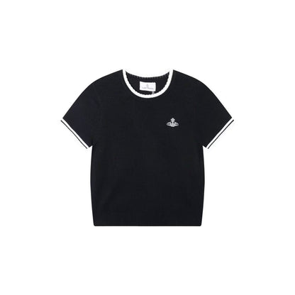 Knitting Casual T-shirt