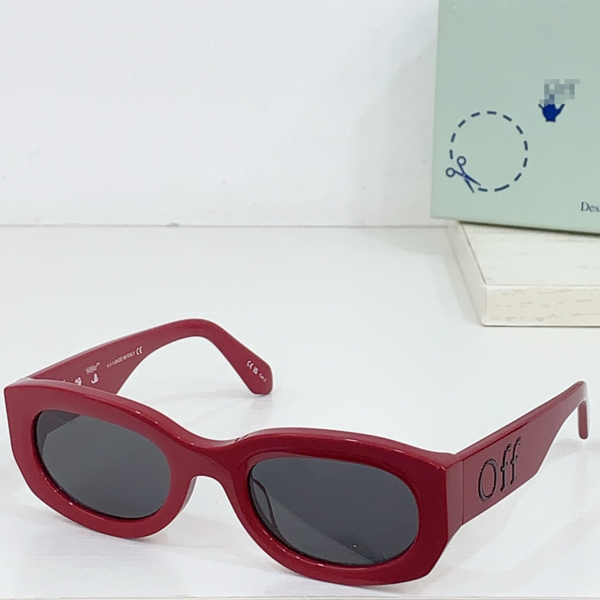 OFF-White Arrow logo sunglasses#14E
