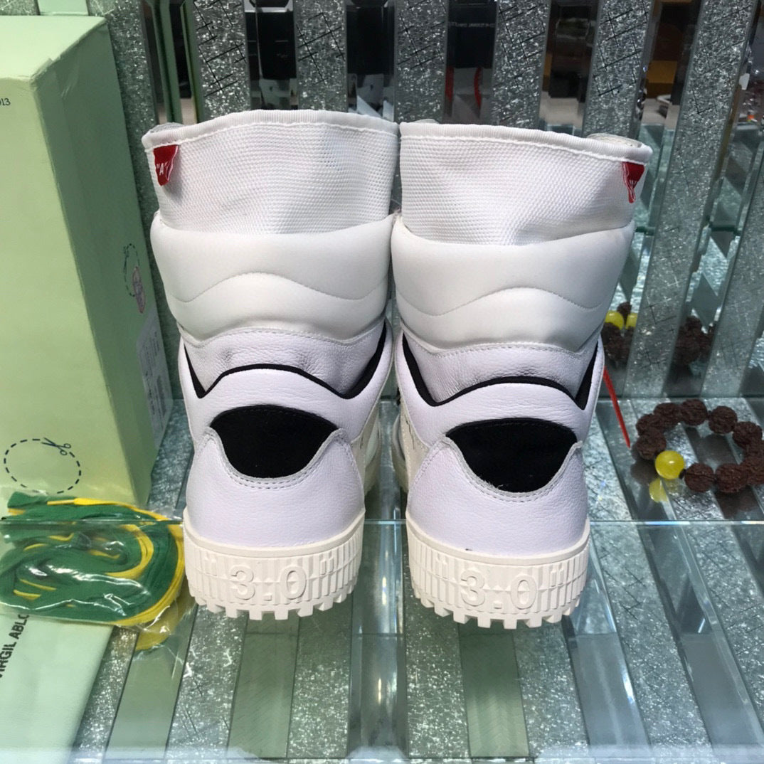 OFF-White Arrow logo high-top sneakers#33