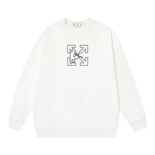 OFF-White Arrow logo sports sweatshirt#114