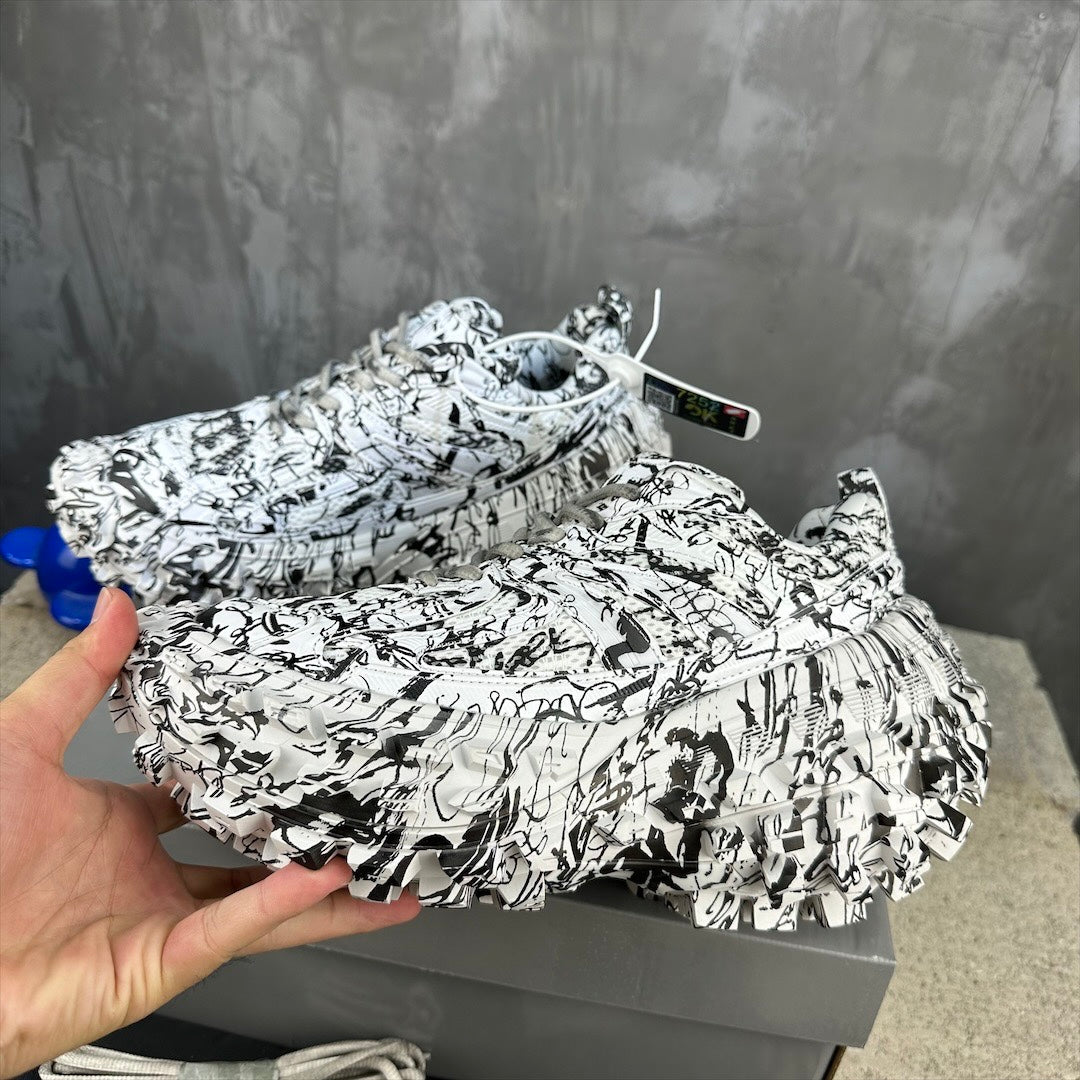 Balenciaga X-Pander Sneakers #01 | Sculptural Cage Sole